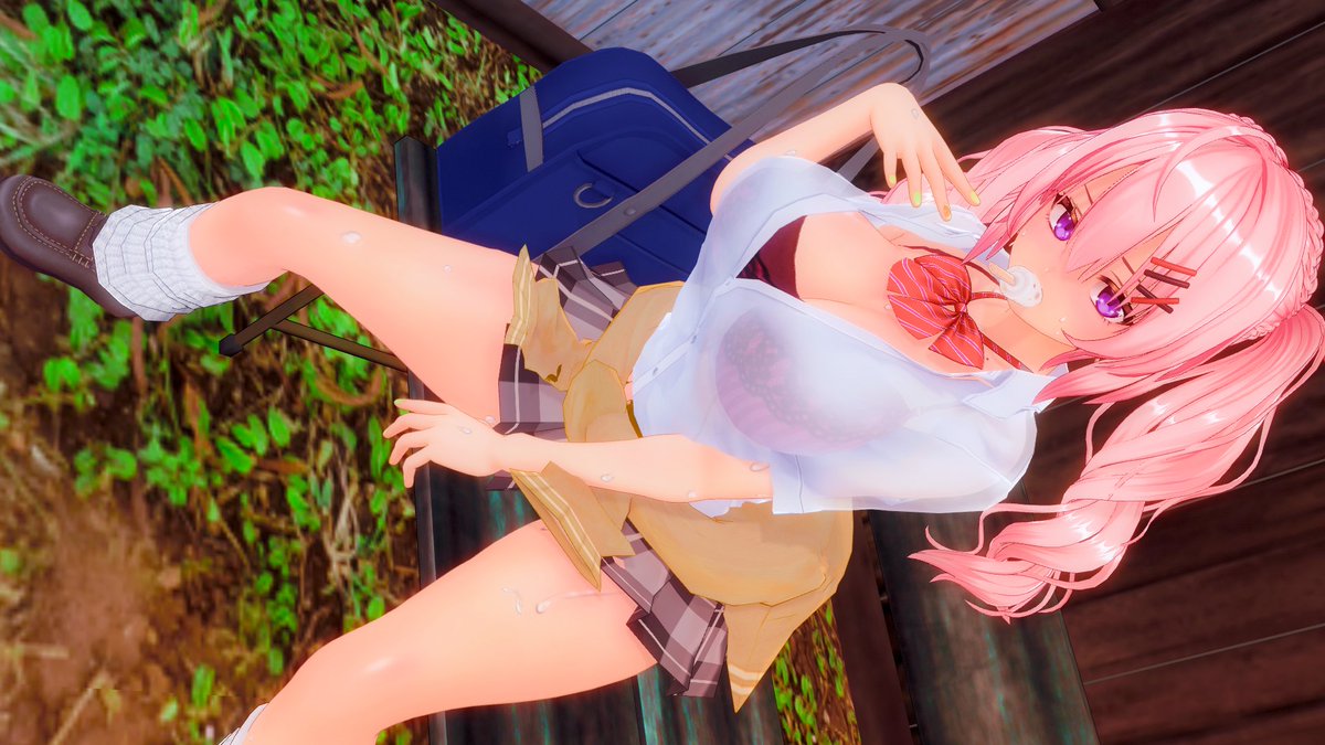 Matcha_com3d2's tweet photo. あっつ～～～～ #COM3D2 https://t.co/3YAUtPSnFe