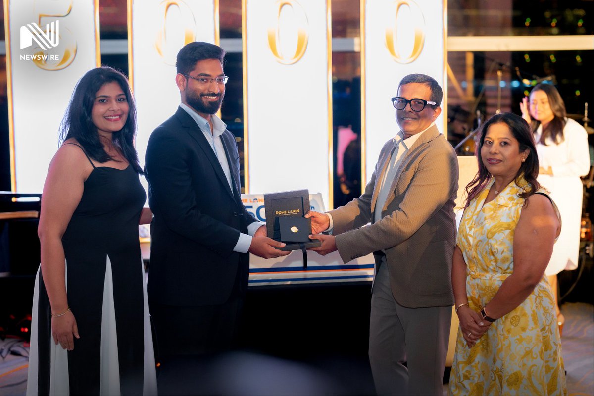 NewsWireLK's tweet photo. Home Lands Group Surpasses 5,000 Resort Apartments and Villas Sold!

Home Lands Group has reached a historic milestone, surpassing 5,000 resort apartments and villas sold across its portfolio of mega lifestyle developments. The achievement reflects the company's continued leadership in Sri Lanka's real estate sector, with over 3,750 units already delivered to homeowners and a further 400 units ready to be delivered this year, reinforcing its commitment to trusted development and timely delivery.