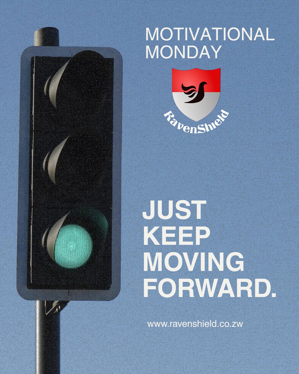 RavenshieldSec1's tweet photo. Just keep moving forward
Happy New Week 😊
#WeEducateWeCare
#ravensheildsecuirtyservices
#mondaymotivation https://t.co/g3VbpPlmDv