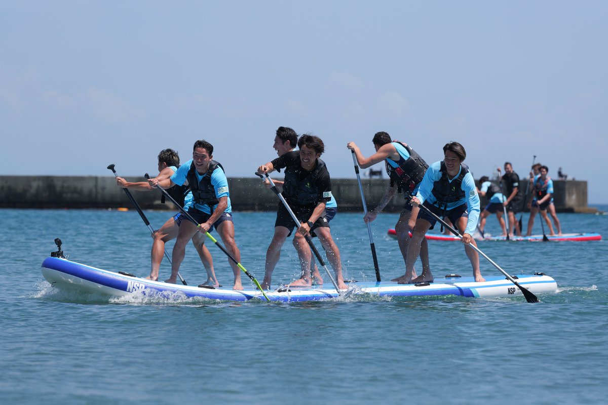 Jubiloiwata_YFC's tweet photo. 𝗢𝗠𝗔𝗘𝗭𝗔𝗞𝗜 𝗖𝗔𝗠𝗣 🌊
🌊 | 𝗕𝗜𝗚 𝗦𝗨𝗣

チームで息を合わせ、BIG SUPに挑戦🏄‍♂️

声を掛け合い、バランスを取りながらゴールを目指しました💪
笑顔あふれる時間も、チームづくりの大切な一コマ😆

#静岡カントリー浜岡コースアンドホテル
#御前崎市 #ジュビロ磐田 https://t.co/0ah3Hzj0PC