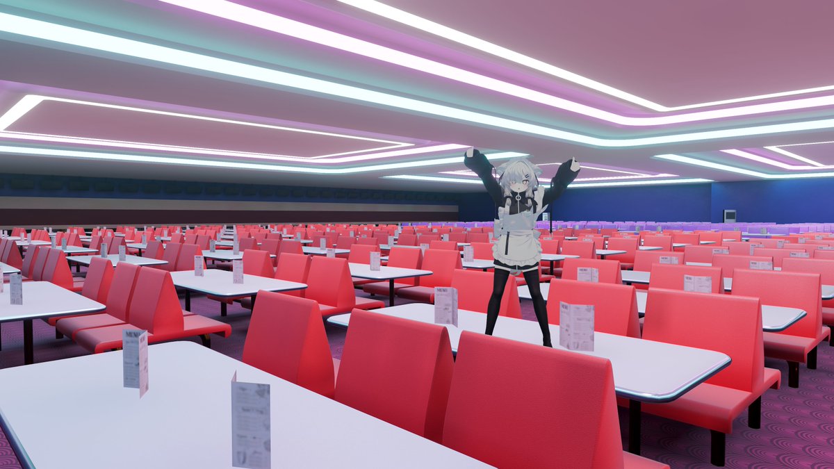 beef_0422's tweet photo. 從現在開始，這裡叫做真冬廣場！

#真冬3D #Mafuyu3D #VRChat https://t.co/tegxgF9g2O