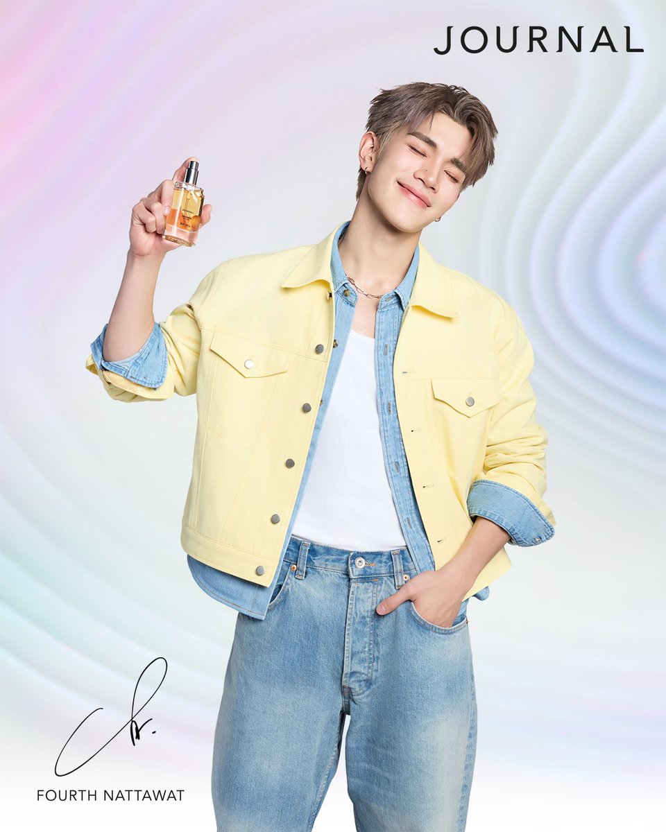G4PPKris's tweet photo. More than just a mist—it’s Fine Fragrance in every spray. ✨
Unlock your magnetic charm with layered notes (Top, Middle, & Base) designed to boost your confidence all day long.
'Fourth' chose his scent... have you found yours? 💫
#JOURNALBodyMist #SimplyMagnetic
(Love the style so muchhhhhhh ✨💛)
IG: journalboutiqueth | 2026.07.20
@journalperfume
#JOURNALBodyMistxFOURTH
#Fourthnattawat #โฟร์ทณัฐวรรธน์
@tawattannn