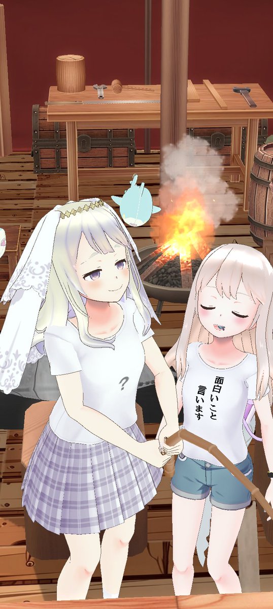 NEKOry234's tweet photo. ナニヲちゃんと2人で心臓捧げてきた https://t.co/beQh3WGwF0