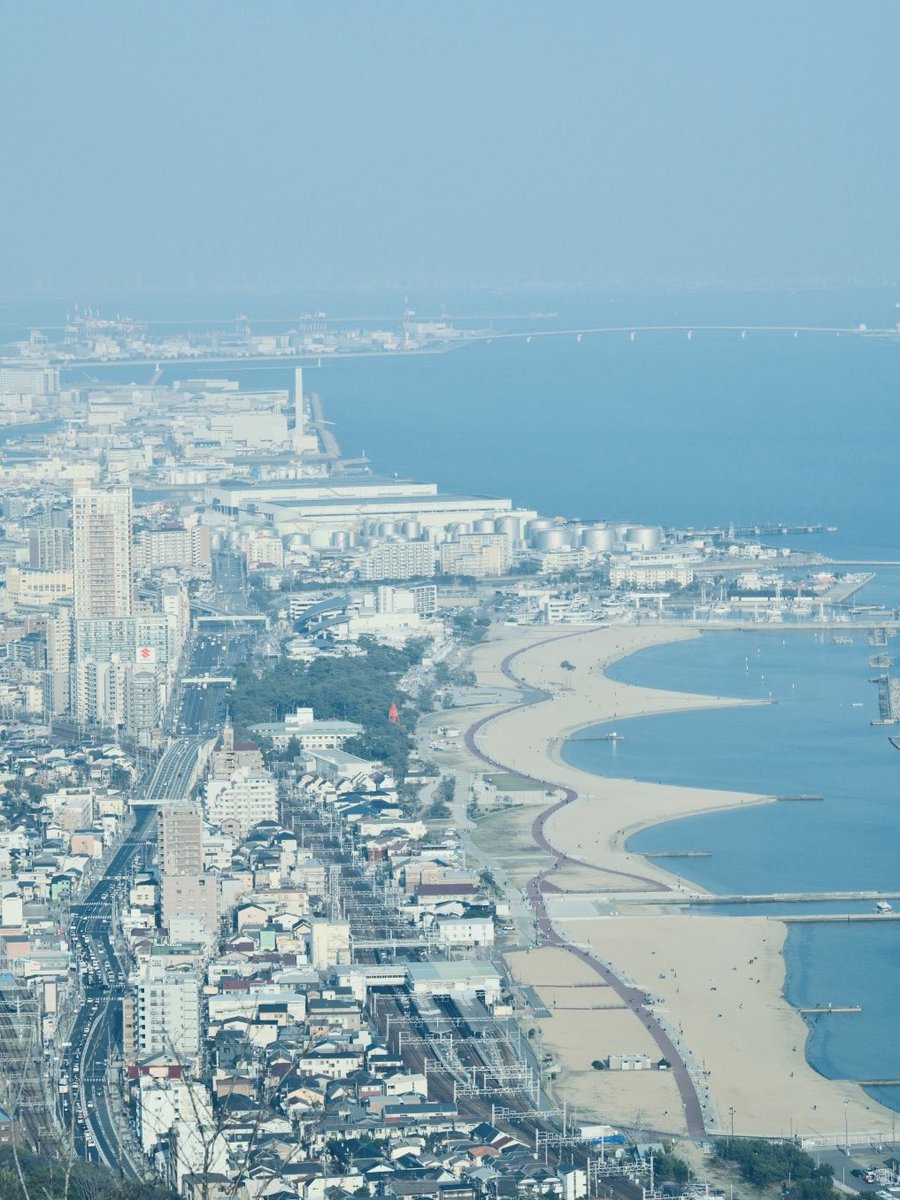 【自宅から日本海を望む】 海の日 須磨浦山上遊園 展望台からの眺めです NIKKOR Z24-120mm F4S で