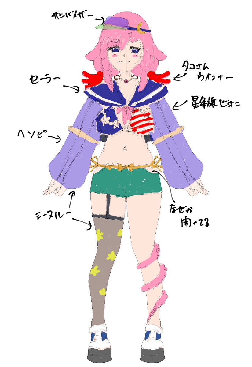 kuroiroLED's tweet photo. @sachi__umino 急に描く気になったので
雑過ぎてごめんなさい https://t.co/qX8mbqcsOq