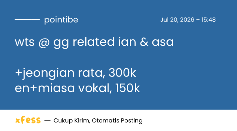 pointibe's tweet photo. 🩵 ada yang minat ? https://t.co/jivASt2SoR