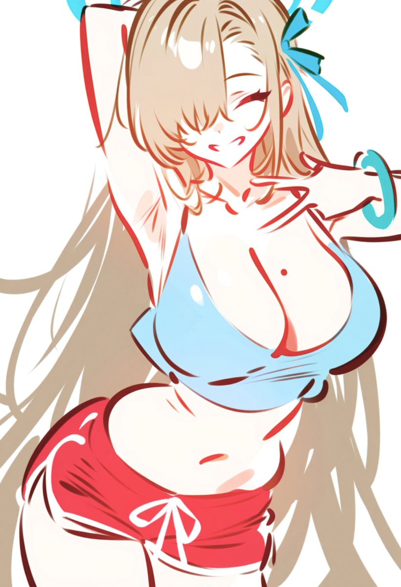 Skyypan's tweet photo. asuna 
SFW illustration https://t.co/wxxVFD2IJL