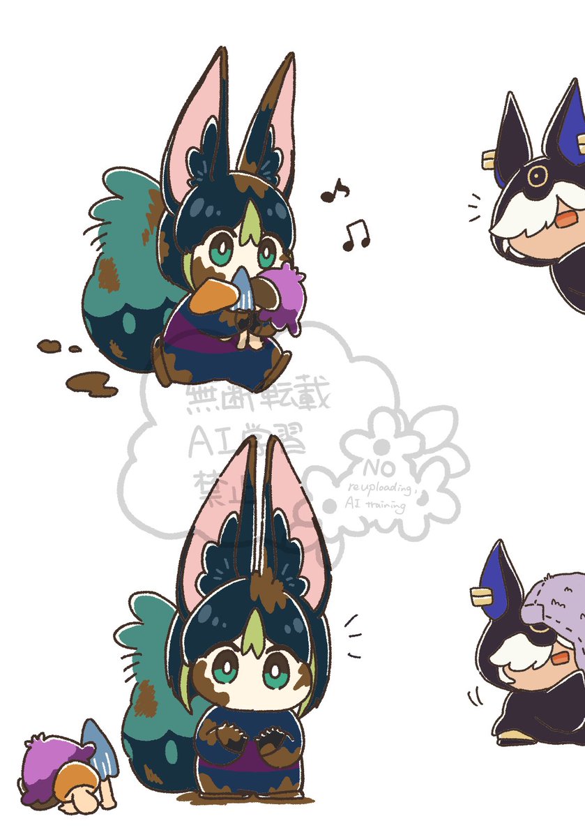 Nanto_curryna's tweet photo. おちびせの・なり
どろんこハプニング https://t.co/OpeJhyPS2G