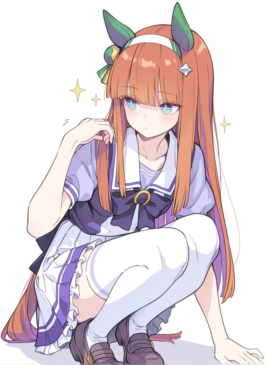 kuzumaru4649's tweet photo. 制服サイレンススズカ https://t.co/W0jZflsy1s