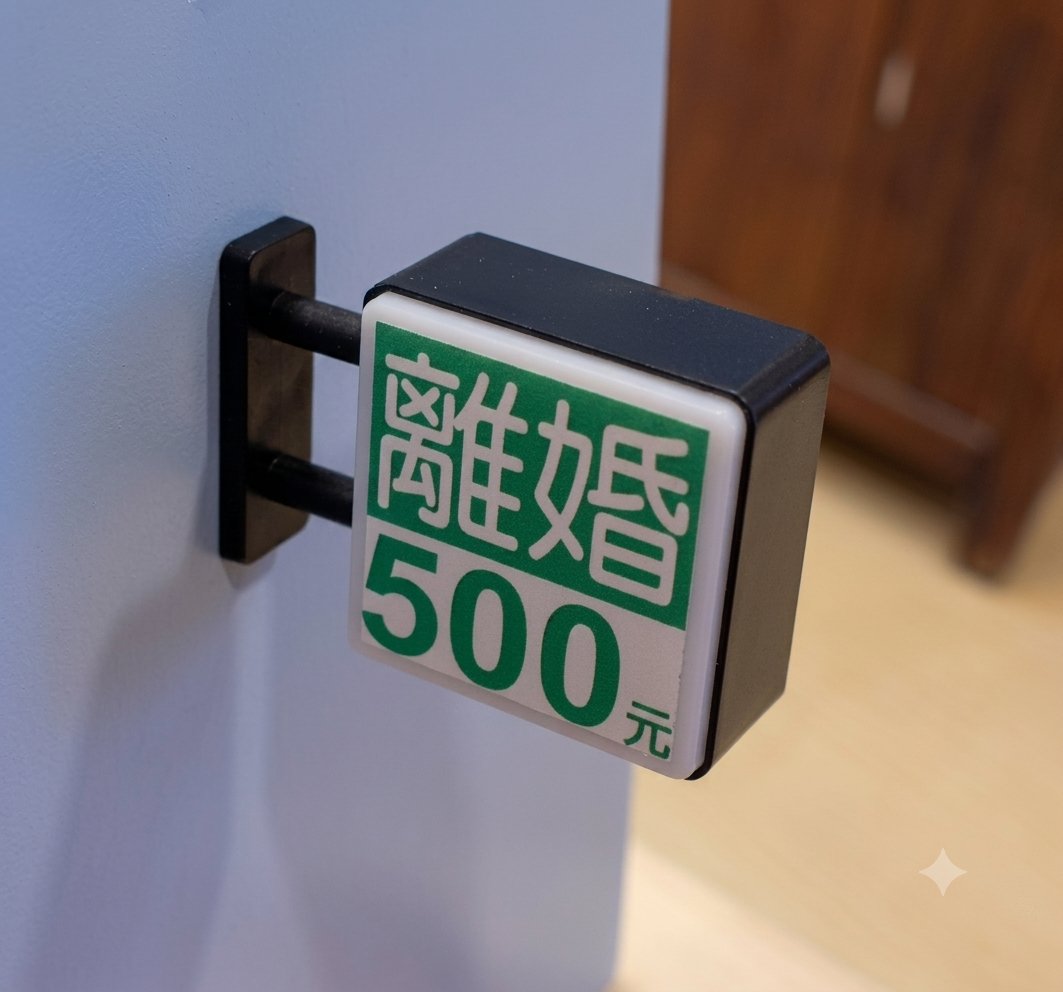 haruotpe's tweet photo. 台湾みやげに何故か売れてる離婚500元 https://t.co/INTfzkvPm8