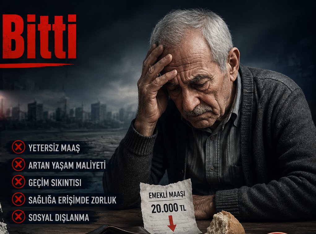 tued_1970's tweet photo. EMEKLİ 👇
#EmekliBitti
Emeklinin insanca yaşam hakkı elinden alındı... https://t.co/5WEr6IQnuV