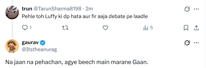 gaurav tweet media