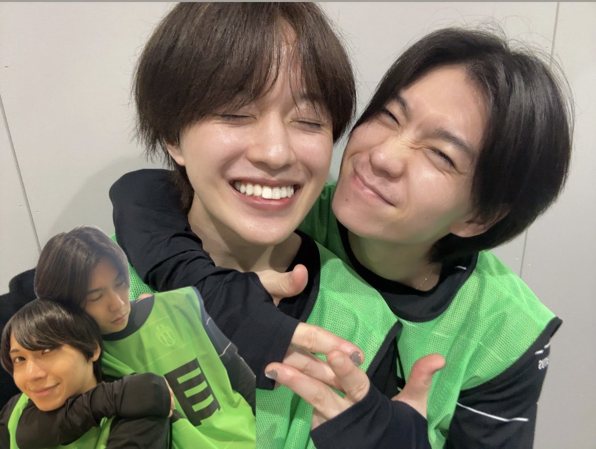 miyawaki2001's tweet photo. あんステ稽古でした！！⚡️

Switchのお二方は僕が分からない所を教えてくれたり僕は毎日、写真撮りましょう！って言っても付き合ってくれる優しいお兄さん達です☺️

#あんステ
#すいっち日記 https://t.co/YQZq0jCWKN