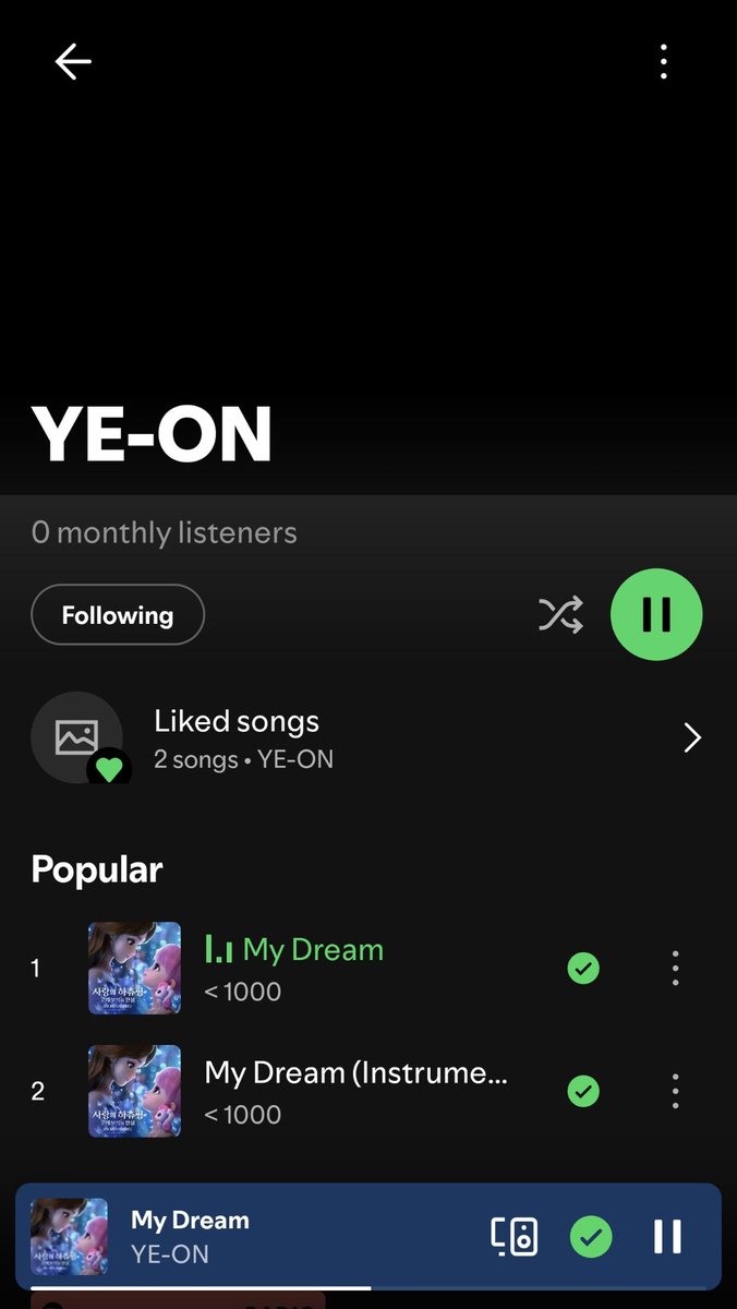 H2H_NEWS's tweet photo. YE-ON 'My Dream' (사랑의 하츄핑: 고래보석의 전설 Special OST Part) is available all streaming platforms.

Go stream and follow #YE_ON's Spotify accoun now
https://t.co/w6TVCcPBht https://t.co/VKgnTsUDCV
