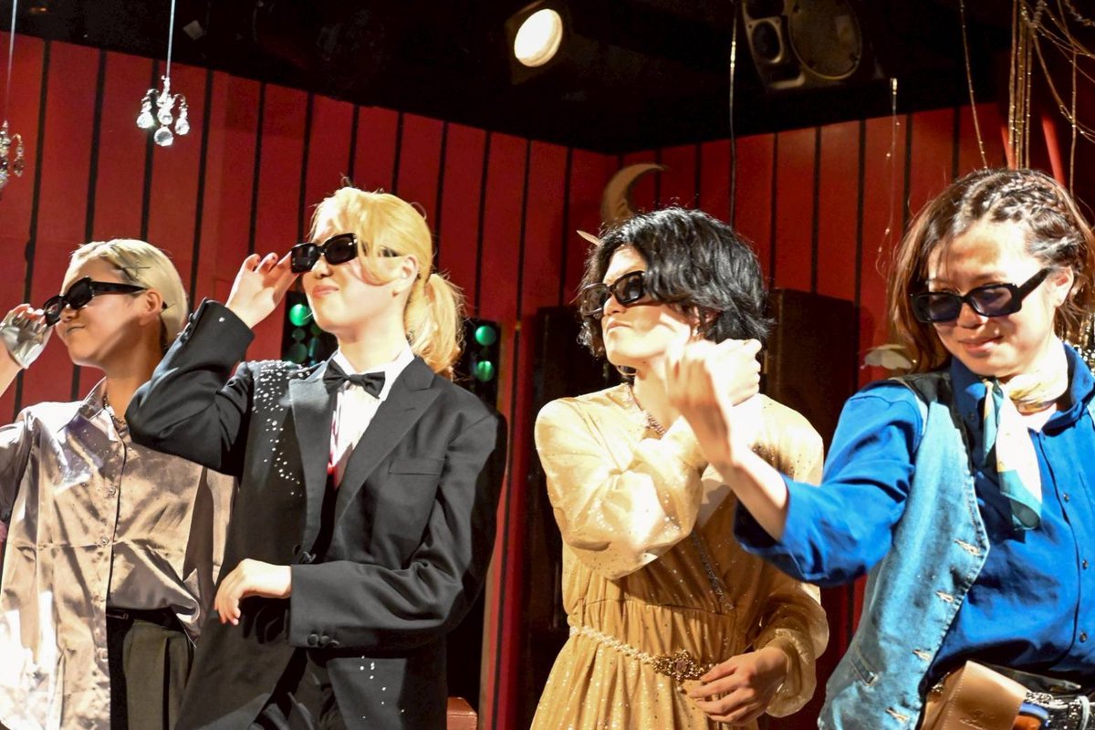 JikkenGekijou's tweet photo. 💣終演報告🎀
遅ればせながら、実験劇場2026年度新歓公演『ピカレスク/菊』
全公演終演いたしました。 https://t.co/JomxZ32TCx