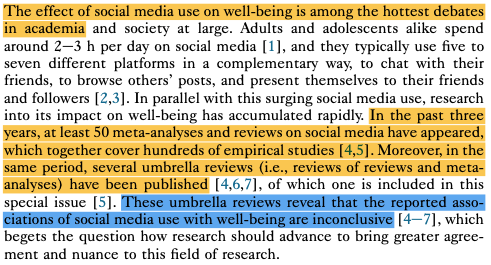 Oliver_S_Curry's tweet photo. "the reported associations of social media use with well-being are inconclusive" #smma https://t.co/gmuE3HWw2f https://t.co/vKkh6wY9yg