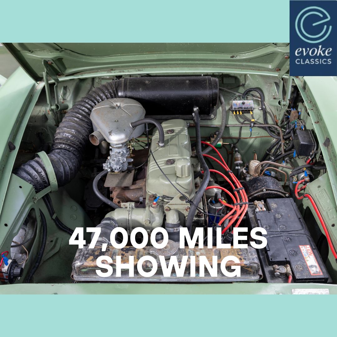 EvokeClassics's tweet photo. LIVE AT AUCTION
1966 Humber Hawk Estate
https://t.co/rEpXEIrWgg
Recent mechanical rebuild
New brakes all round
New shock absorbers
MOT until June 2027
47k miles showing
Desirable Manual with overdrive
HPI Clear
#HumberHawk #ClassicHumber #ClassicCars https://t.co/GnZeW3Za7e