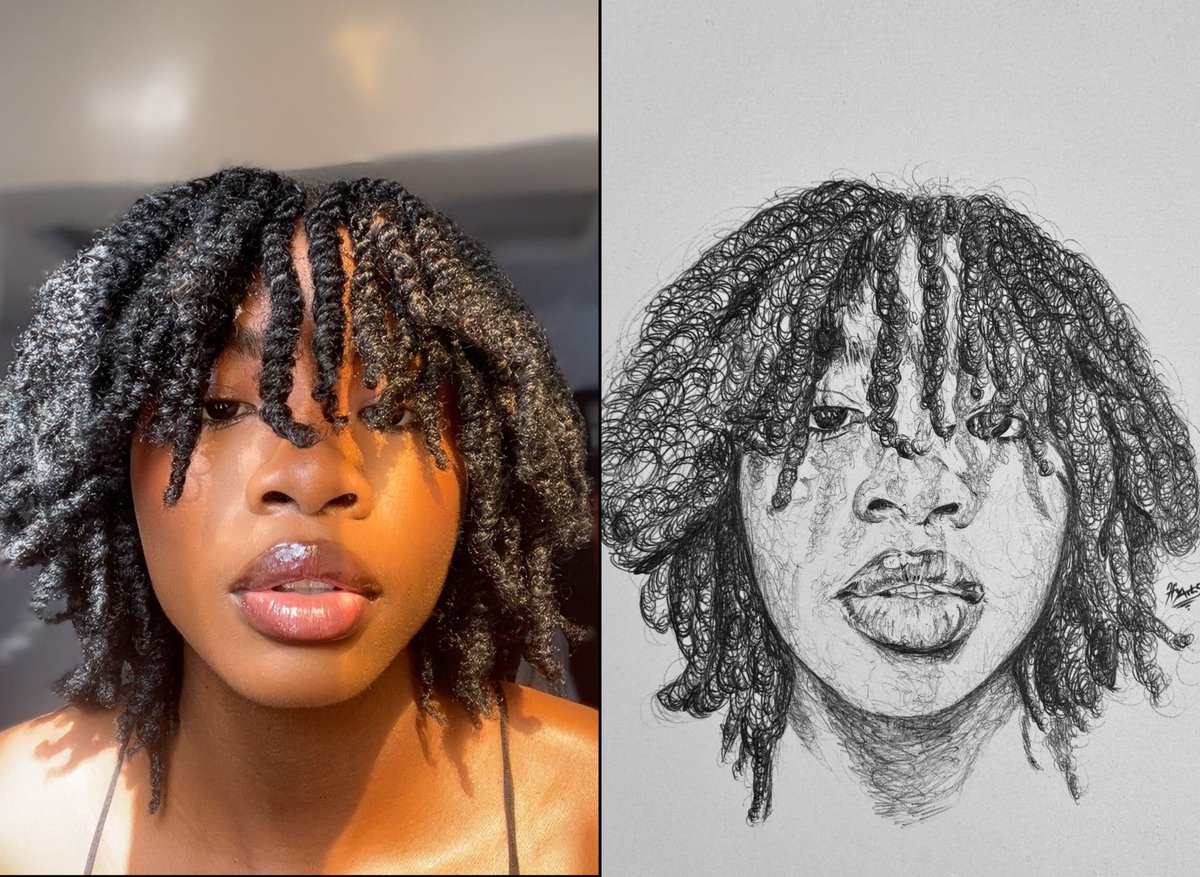 real_Ifyarts's tweet photo. I make scribble art portraits, you can request one for your friends and family 🧑‍🧒‍🧒 

Delivery Worldwide 🌐 ✈️ https://t.co/iXW9xEJJg6