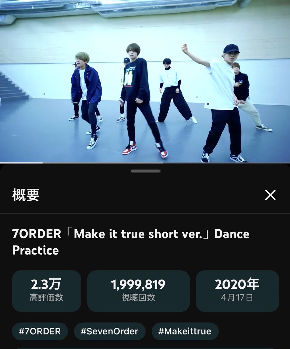 kakekanba's tweet photo. 仕事終わりに見てみたら、残り200を切ってました✨️
明日の安井さんバースデーに間に合いそうです😊

 #7ORDER  #SevenOrder 
 #Makeittrue 

https://t.co/69cpptdZ4Q https://t.co/yrPjG1puCT