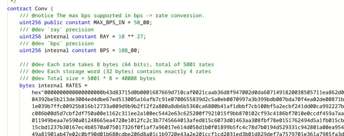Smart Contract Stores 1,251-Slot Lookup Table for $26