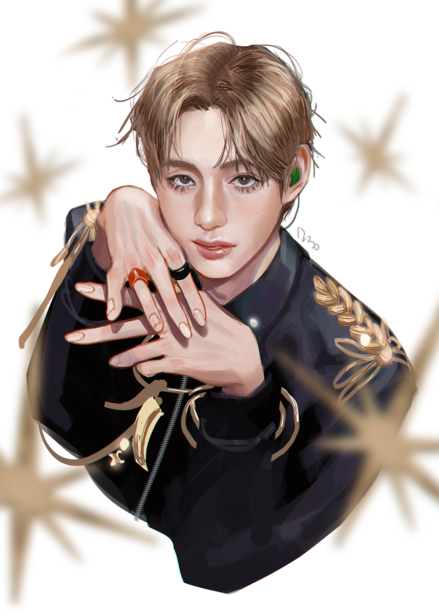 vv_thv1230's tweet photo. 셀린느 왕자님
#btsfanart #TAEHYUNG #태형 #V https://t.co/vgG4HClICw