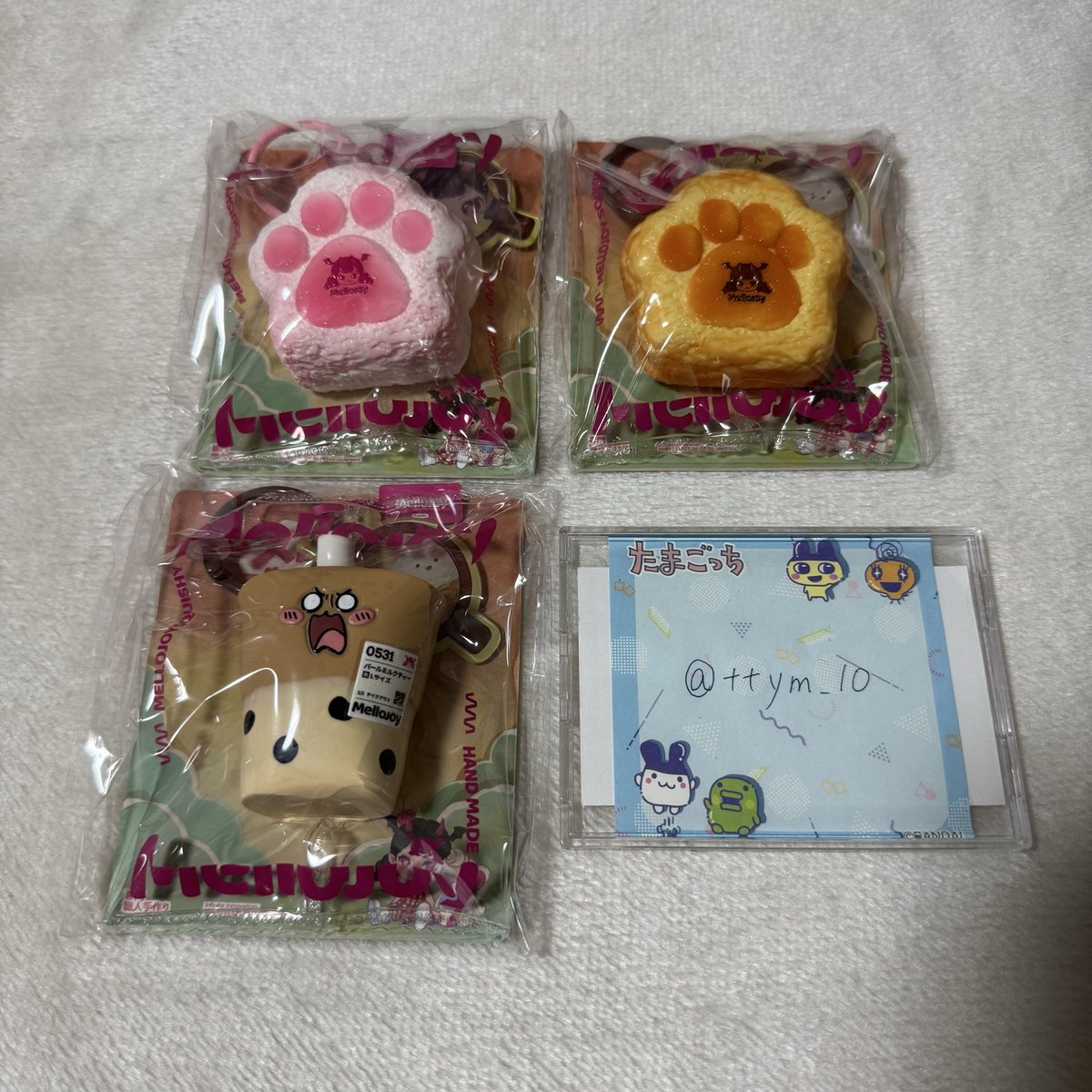 ttym_10's tweet photo. @ria_hs43 改めてのご連絡で失礼致します
当方、肉球2種類所持しております。
どちらかとゆきこの1:1の交換可能でしょうか？
リトリン,ALT拝読致しました。
ご検討よろしくお願い致します(*ᴗˬᴗ)⁾
️🩵 https://t.co/16anSYN5S4