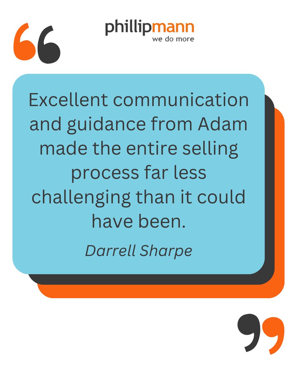 phillipmann's tweet photo. 🌟🌟🌟🌟🌟

We're delighted to hear that Adam's communication and guidance helped make your selling journey a positive one. 🏡

Selling a home can be a daunting process, so we're proud to know that having Adam by your side made everything feel that much easier. https://t.co/i6n2H5Hba3