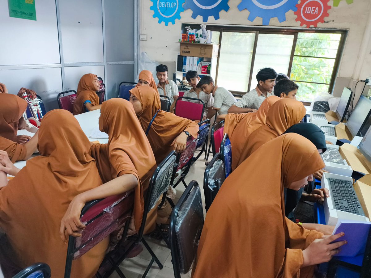 officialaadhaar's tweet photo. Stepping into a new STEM journey!

AADHAAR continues its STEM Education Program across government schools in Mumbai &amp; Thane, inspiring students through hands-on learning and innovation.

Together, we are nurturing curiosity, innovation, and future-ready skills.

#STEMEducation https://t.co/HAwwhBkMOg
