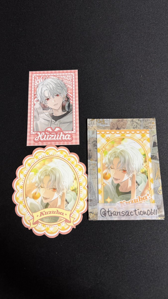 transaction0611's tweet photo. 【交換】にじさんじ ChroNoiR POPUP 8th ANNIVERSARY くろのわ ポップアップ フォト風カード 特典 ラベル風カード 

譲｜画像1枚目
求｜画像2.3枚目

フォト風カード⇔フォト風カード
特典⇔特典
の交換でお願いいたします。

郵送交換のみとさせていただきます。 https://t.co/iJWahBcSaU