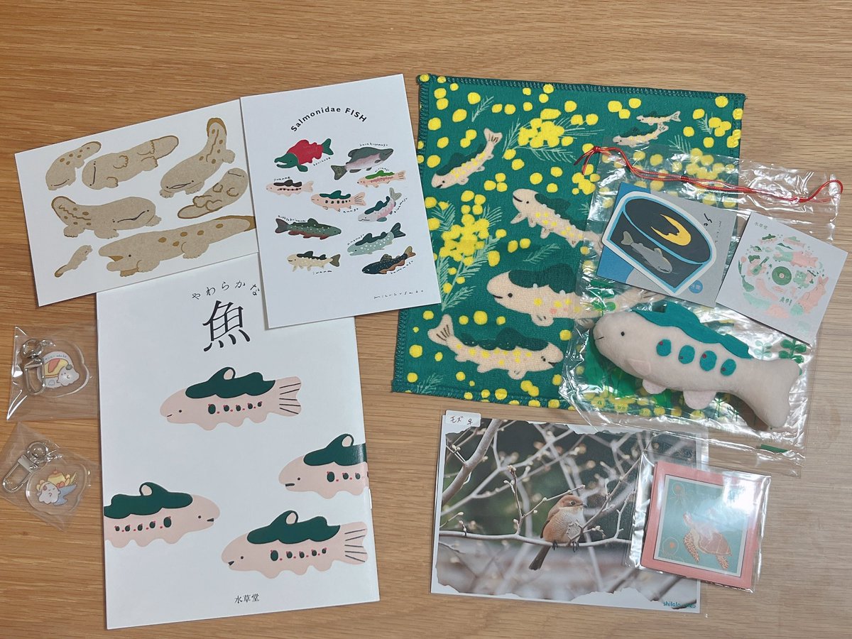h0_p0ke's tweet photo. 本日の戦利品✨️
かわいすぎる作品たちに囲まれて幸せです…！！
#そうさくマーケット https://t.co/LtnGeex2PS