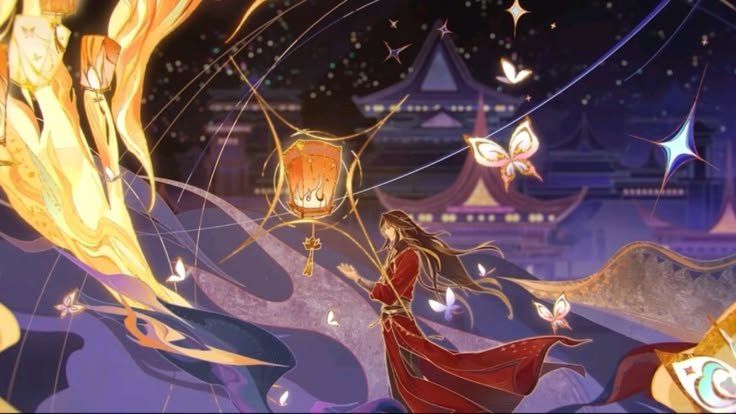 huachengsasa's tweet photo. We’re getting the three-thousand-lanterns episode. 🥹 Oh my god, the fourth short hasn't even come out yet and they’ve already confirmed the fifth... I’m going to have a HEART ATTACK. https://t.co/RlZZjtrPuv