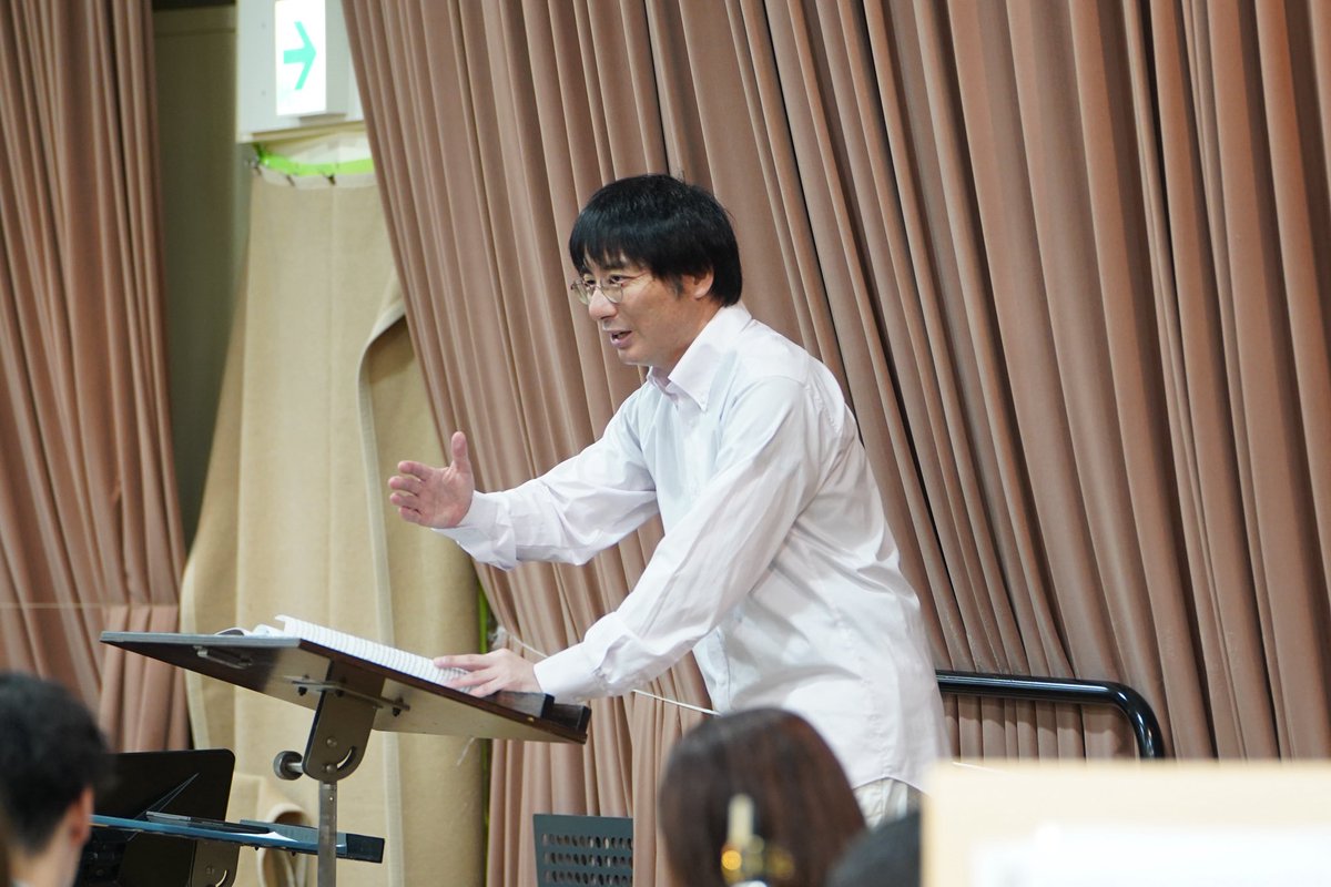 TKWOJapan's tweet photo. 台湾公演のリハーサル2日目でした！
7/24(金)の公演ではP.スパークの「宇宙の音楽」なども演奏いたします🪐
いよいよ明日台湾へ出発です！
#TKWO https://t.co/sETAWpIerM