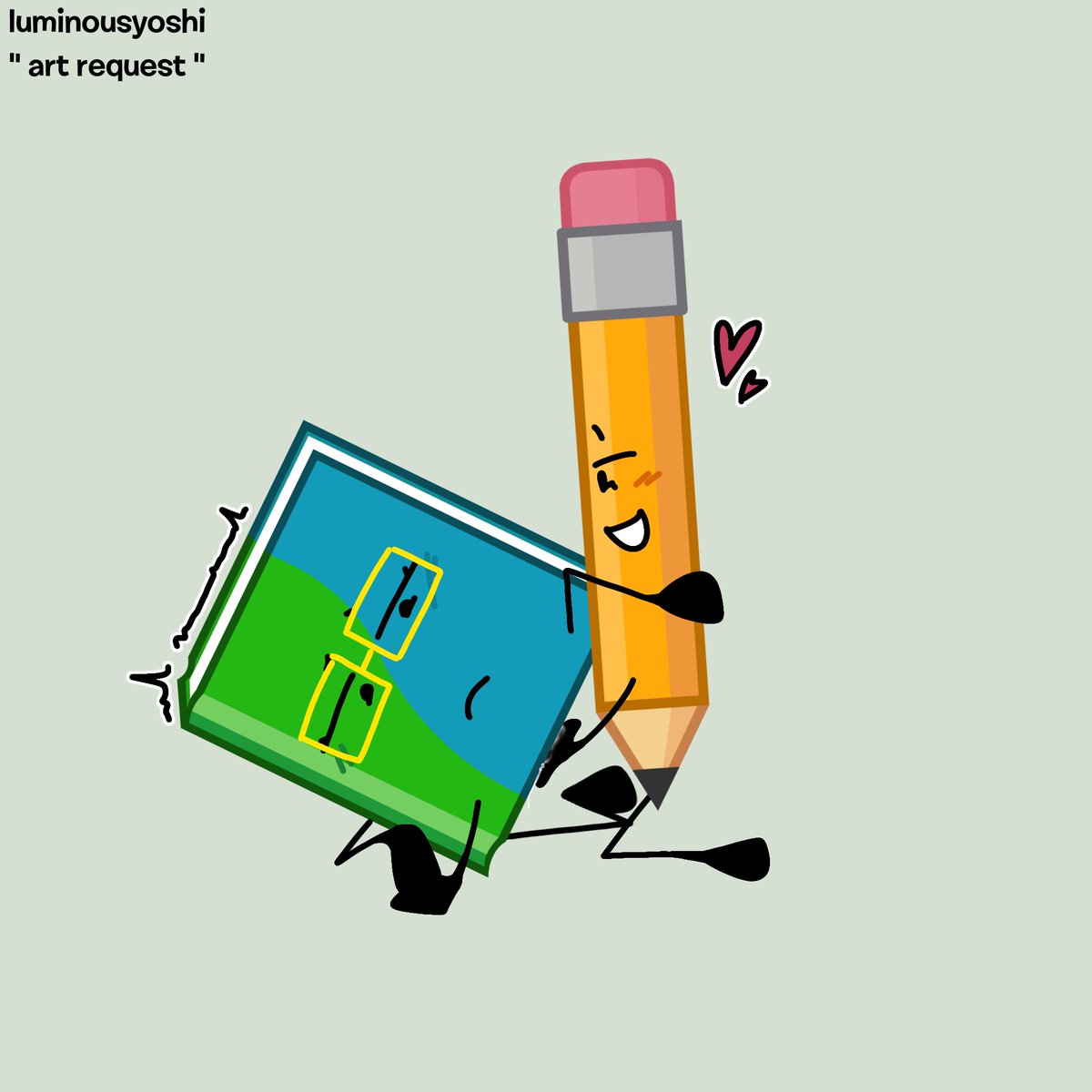 lightbulb_2763's tweet photo. // art request // @thatcoolfunnel 

เค็มปี๋

#nsfwtwtًً  #NSFW #BFDI #osctwt https://t.co/qNJhLFGuCK