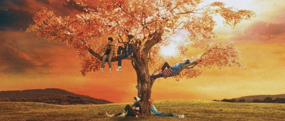 soobrangdaeng's tweet photo. Having TXT and a tree again feels so comforting 🌳 https://t.co/UxceoPjiCV