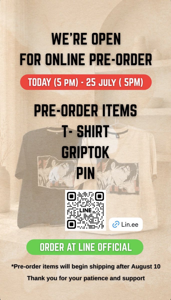 Dewjsu_club's tweet photo. IGs https://t.co/iOJX424zie

คอลใหม่เปิดให้ pre-order แล้วนะค้าบบ
🔗 https://t.co/tBd2qNLBTT

#jsuspace
#dew_jsu https://t.co/2E3HVTqFyH