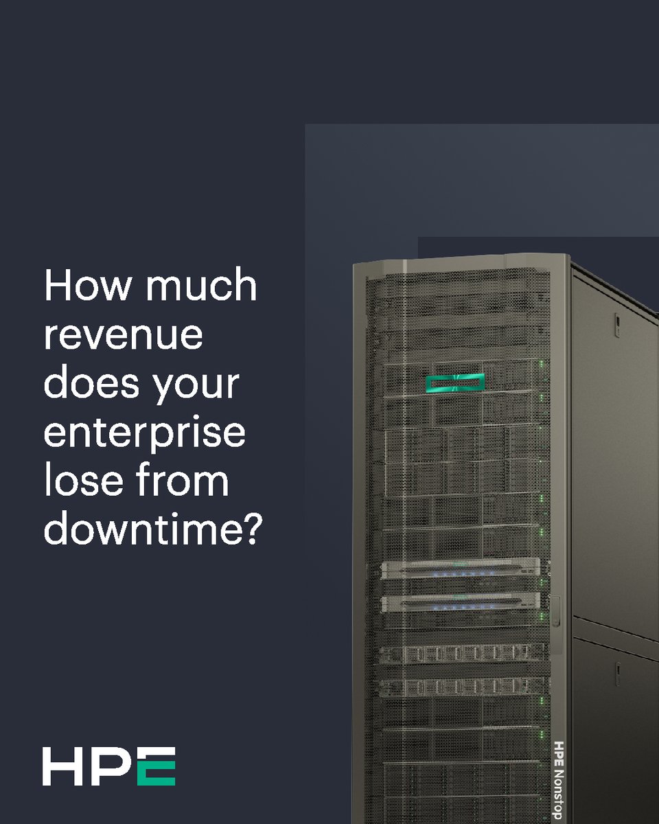 HPE Servers and Systems tweet media