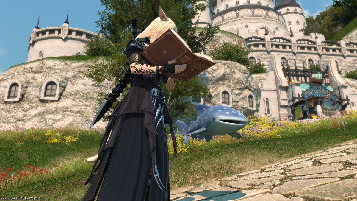 Lyla_FF14's tweet photo. ジンベェかわいい
今年の夏は暑そうだなあ　#ff14 https://t.co/M1JFRMxoKq