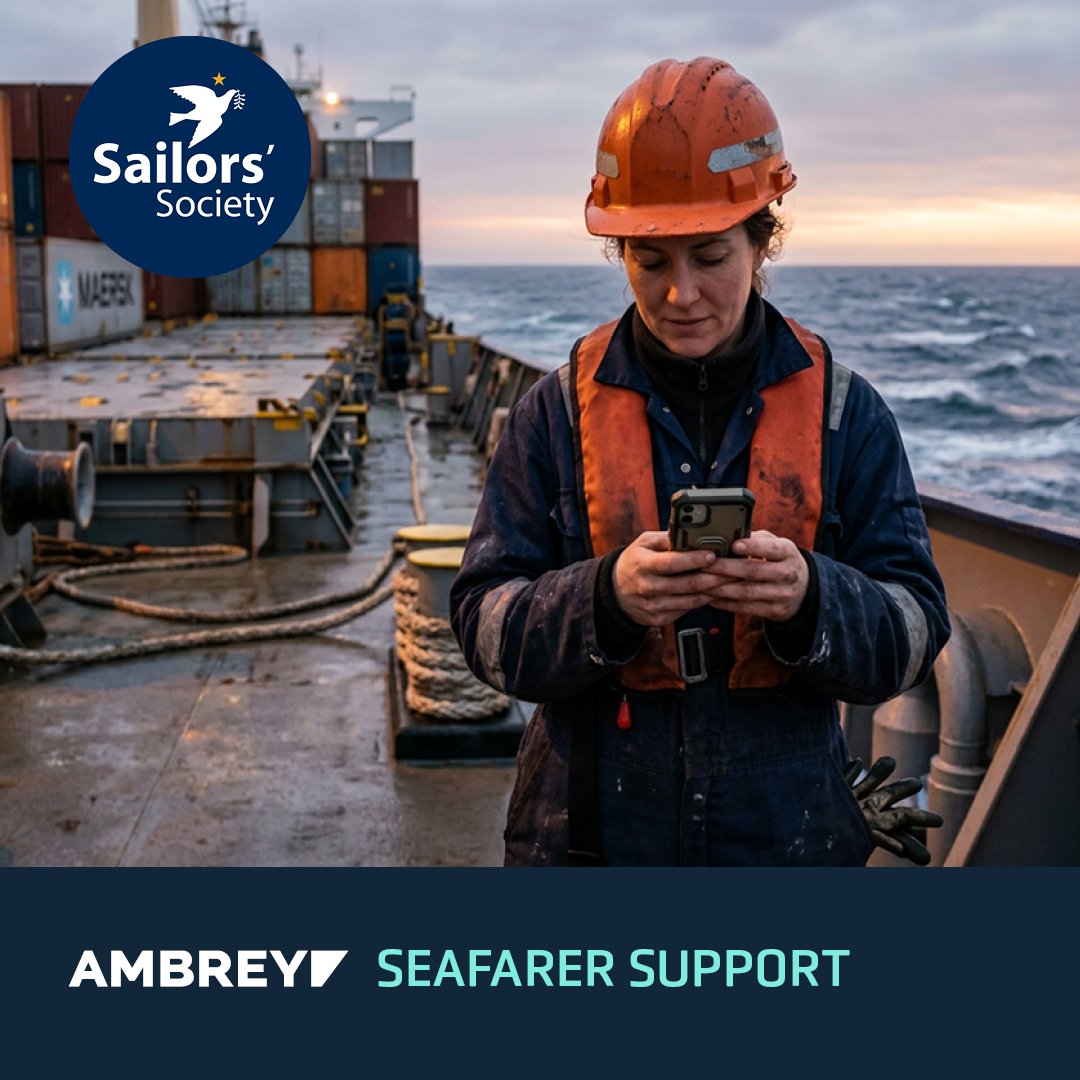 AmbreyRM's tweet photo. Supporting those who keep the world moving. 🌍⚓ Proud to share the @SailorsSociety female helpline, offering confidential support to female cadets &amp; seafarers worldwide. Because no one should face life at sea alone.

🔗 https://t.co/xdYChOPYOO

#SeafarerSupport #FemaleSeafarers https://t.co/UNWuXafLsJ