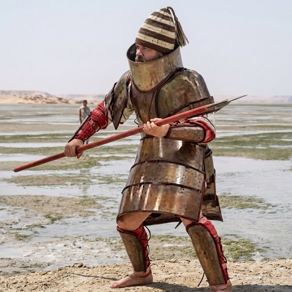 hcnmota's tweet photo. @caiocgomes Matt Damon trajando a panóplia de Dendra, armadura micênica, período em que se passaria a história da Odisséia. https://t.co/njDfREX2w7