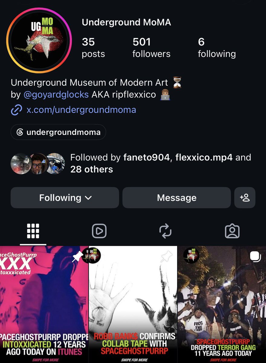 ripflexxico tweet picture
