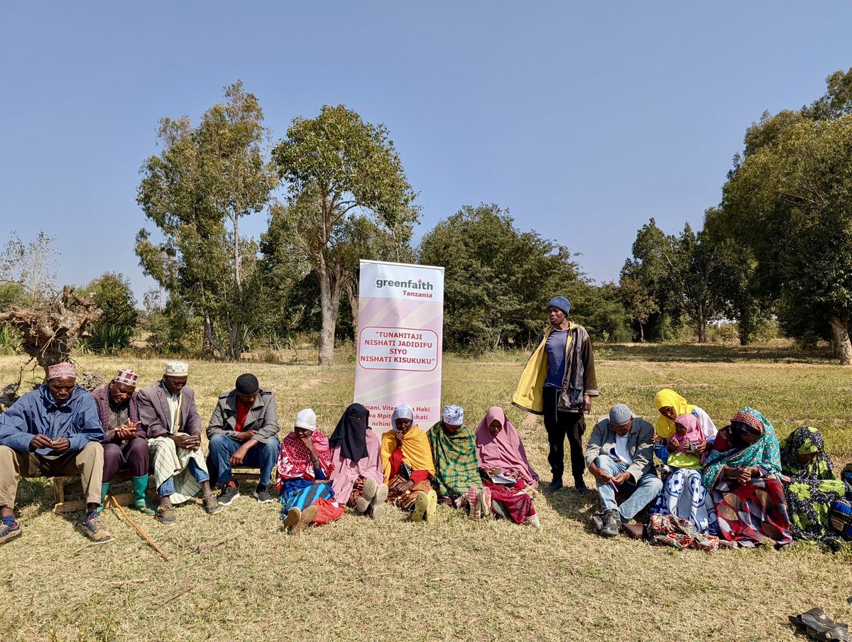 GreenFaith_Afr's tweet photo. 1/3
In Tanzania, GreenFaith Africa is bringing persons affected by the East African Crude Oil Pipeline and other fossil fuel developments together for a Community Climate Justice Dialogue focused on climate responsive social protection.

#SocialProtection #ClimateChange https://t.co/BDQn04QFfb
