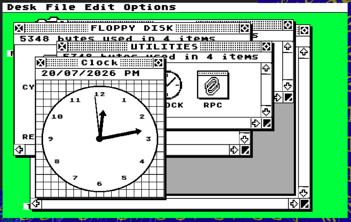 You can discover 9 historical computers, all re-interpreted
