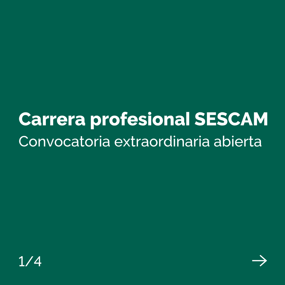 SATSE_CLM's tweet photo. 📢 Carrera Profesional SESCAM: convocatoria extraordinaria

Solo quedan 2 días para solicitarla: plazo hasta el miércoles 22 de julio.

Desde SATSE te acompañamos en todo el proceso. Si tienes dudas, contacta con tu delegado o delegada.

 #SATSE #Enfermería #Fisioterapia https://t.co/8tOlpO5DFi