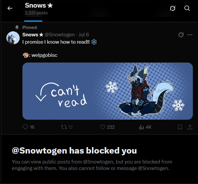 Snows ★ tweet media