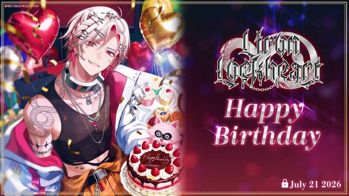 fsp_english's tweet photo. Break him free Lockats! So that @LironLockheart can come to his party~🎂
Let's celebrate our beloved prisoner's birthday together!

#lironsprisonparty2026  #LironLockheart #LAMENTUS  #FSP_EN https://t.co/049rWJGZvd