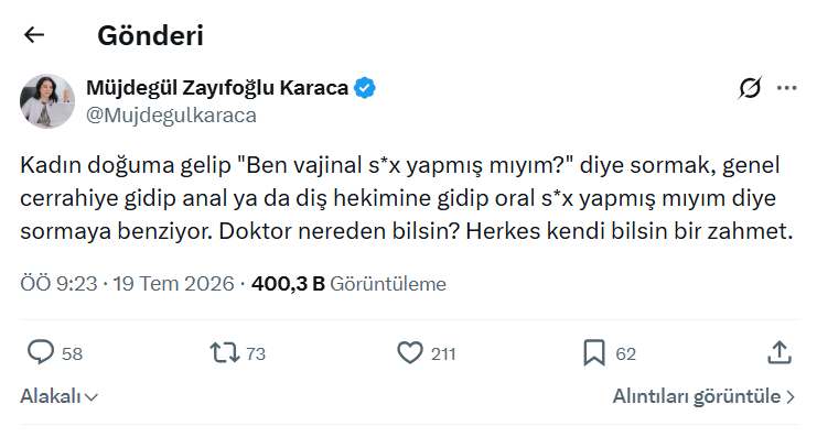 yokmaalesef's tweet photo. benim erkek halimle aklıma ilk gelen "kadıncağız acaba bilinçsiz haldeyken istismar edildiğinden mi şüpheleniyor" oldu. hekim hanımın da ilk aklına gelen gelip tivitırda hastasını aşağılayıp seks kelimesini sansürleyerek ahlak sinyallemek olmuş. https://t.co/nkatPIpJU8