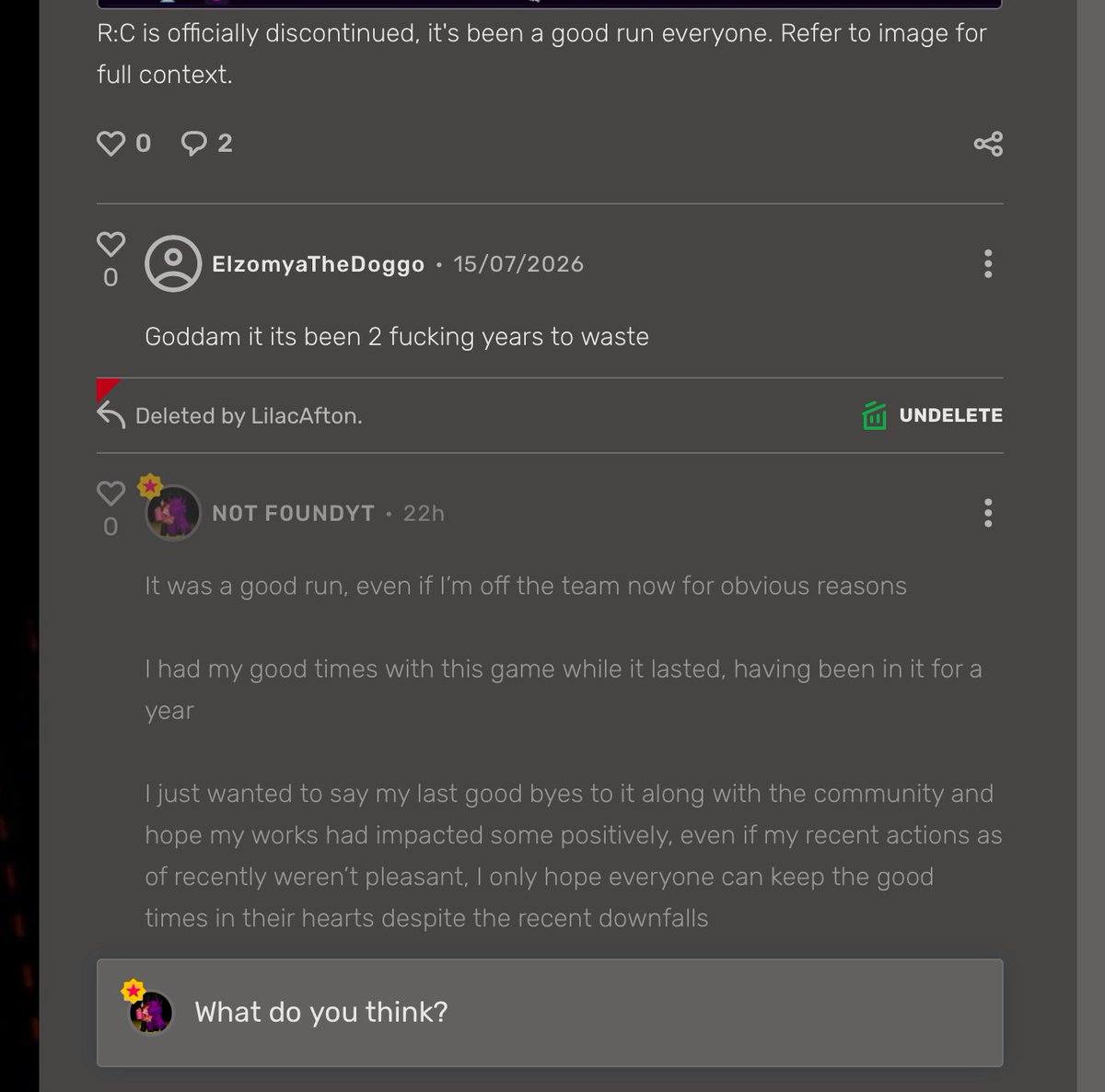 EneftYT's tweet photo. Man ok I guess ppl just hate me oh whatever idc

Atleast just lemme be nice for once to what I used to love..? https://t.co/JCoPdIG2Y4