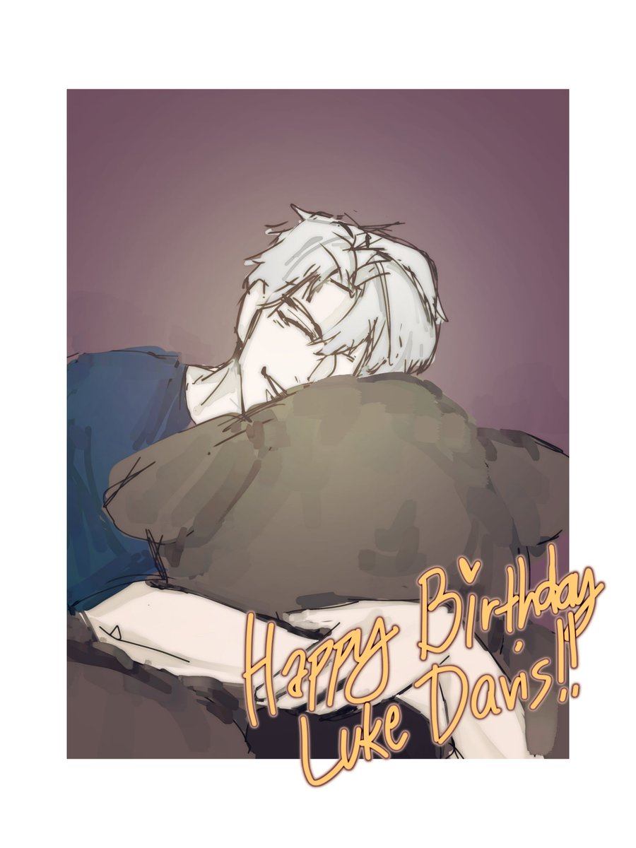 archie_zeich's tweet photo. Happy birthday to my glorious king:D
(Quick art bcs ahh🥀) #nerdproject #lukedavis #art #digitalart https://t.co/HJVVsf6xby