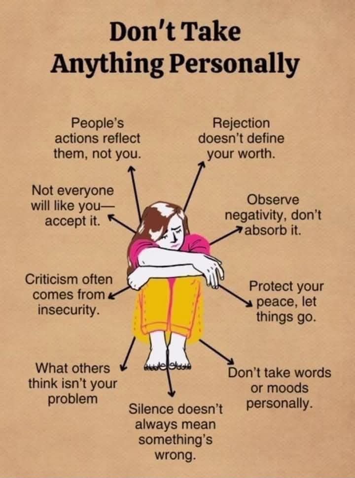 wisdomnest1's tweet photo. ⚠️ Most people destroy their own peace... without realizing it.

The problem isn't what people say.

It's that we take everything personally.

Here are 9 reminders that will make you emotionally stronger. 🧵👇 https://t.co/aAOhACUZX6
