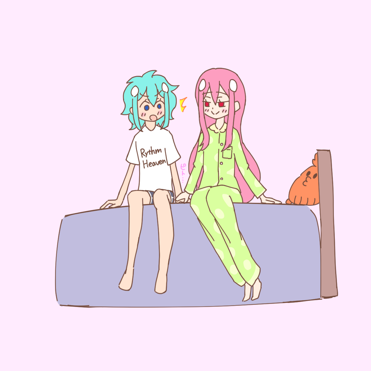 n4bya's tweet photo. お泊りナラユウ https://t.co/zFNkKhIL4d